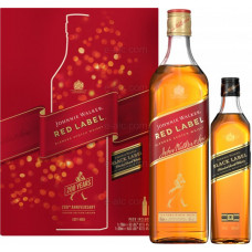 Johnnie Walker Red label 700ml + Black Label 200ml