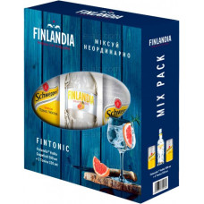 Finlandia Grapefruit 500ml + Schweppes Indian Tonic 330ml