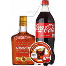 Shustoff Chocolatier 500ml + Coca-Cola 1L